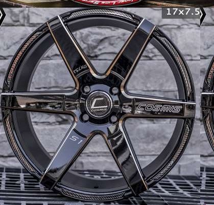 Jante INNERLINE.S1 (9929) 17X7.5 4X100 ET28 CB.73.1 NOIR-W-XZ