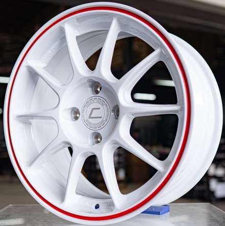 Jante RG-09R 15X7.0 4X100 ET35 CB.73.1 WHITE/RED LINE