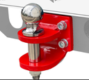 Boule de remorque rouge 2 500 kg