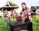 Kit de rôtisserie (pour BBQ portable)