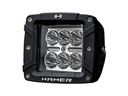Projecteur, taille 4.8" 16W, blanc pur, douille carrée