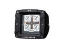 Projecteur, taille 4.8" 16W, blanc-jaune, douille carrée