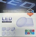  Led plafonnier encastré rond 3" 6+3w 