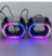 Angel eyes - enjoliveur de projecteur bi-led 3 pouces - BL RGD 5D type O