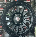 Jante DEVIL BL-15 (DA2868) 17X9.0 6X139.7 ET25 CB.106.1 BLK/M+BLK