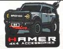 Porte-clés caoutchouc Hamer type 2 / Bronco