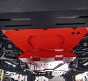 Plaque de protection Hamer 4 pièces pour Ford F-150 2021-Présent (Benne Courte)