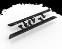 Marchepieds latéraux Hamer Conquest Rock Slider pour Toyota Land Cruiser Prado 250 Series 2024-Présent