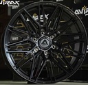 Jante AVIRAX-AX066 (YA061) 20X9.5 6X139.7 ET0 CB.106 A-BLK/M5