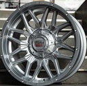 Jante DUB-8V 20X9.0 12X130/139.7 ET-12 CB.106.1 Argent/XZ(K)