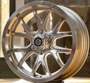 Jante KING 6VS 20X9.0 6X139.7 ET15 CB.106.1 Argent Poli Complet + Borde Poli (K)