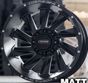 Jante TWIN 20X12.0 12X130/139.7 ET-44 CB.106.1 MATT/BLACK-XZ(K)