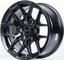 Jante ALPHA-6 (YA062) 16X8.0 6X139.7 ET25 CB.106 BLK