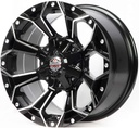 Jante STAR (6079) 16X8.0 6X139.7 ET0 CB.106.1 MACHINED-BLACK