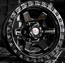 Jante VOLCANO 16X8.0 6X139.7 ET0 CB.106.1 BLK/XZ