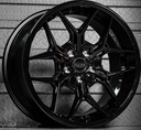 Jante ALPHA-T6 18X9.0 6X139.7 ET35 CB.106.1 NOIR BRILLANT