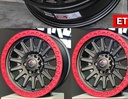 Jante DEVIL BL-15 (DA2868) 18X9.0 6X139.7 ET25 CB.106.1 NOIR/M+DR/M
