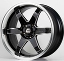 Jante DGB-SM06-2R (YA9912) 18X9.0 6X139.7 ET35 CB.106 B-LP-W-XZ
