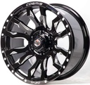 Jante DUB-12 (9059) 18X9.0 6X139.7 ET25 CB.106 R BLK-W-XZ