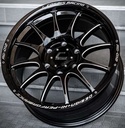 Jante RG-012 (YA076) 18X8.5 6X139.7 ET35 CB.106 NOIR-W-XZ