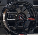 Jante RG-06 (YA1029) 18X8.5 5X113 ET35 CB.73.1 NOIR+ROUGE+PLATE