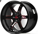 Jante RG-06T (TD256) 18X10.5 5X114.3 ET30 CB.73.1 BLK + M / RED