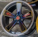 Jante RZ PREMIUM RACING (YA054) 18X9.0 5X114.3 ET20 CB.73.1 (R)TITANIUM+LP+PLATE