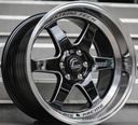 Jante TYPE-G RACING (YA9968) 18X10.5 6X139.7 ET25 CB.106 DI-B30-W-XZ