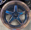 Jante TYPE-G Revolution (YA9959) 18X9.5 5X114.3 ET12 CB.73.1 POWERBLUE-LP(ROSEGOLD)-W(ROSEGOLD)