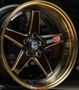 Jante TYPE-G Revolution (YA9959) 18X9.5 5X114.3 ET12 CB.73.1 B-LPTG-WTG-PLATE