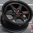 Jante TYPE-R (GranTurismo) 18X8.5 6X139.7 ET35 CB.106.1 NOIR BRILLANT+TYPE-R(ROUGE)