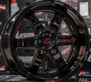 Jante TYPE-R (YA9993) 18X10.5 6X139.7 ET30 CB.106 BLK+PLATE