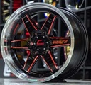Jante TYPE-R (YA9993) 18X10.5 6X139.7 ET30 CB.106 B-LP-WR+PLATE