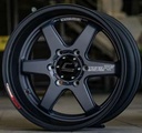Jante TYPE-R (YA9993B) 18X10.5 6X139.7 ET32 CB.106 BLK-XZ/M5