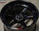 Jante XT-006RR (7997) 18X9.0 6X139.7 ET28 BRILLANT NOIR+PLATE ARGENTÉ