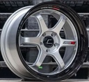 Jante XT-006RS (YA059) 18X9.0 5X113 ET35 CB.73.1 ARGENT+LP(DEEP BLACK)+PLATE