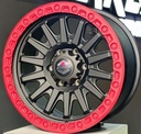 Jante DEVIL BL-15 (DA2868) 17X9.0 6X139.7 ET25 CB.106.1 BLK/M+DR/M