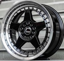 Jante DTM/8520 17X8.0 10X100/114.3 ET35 CB.73.1 B-LP+Revêtement NOIR