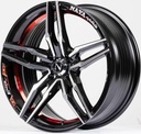 Jante EVEREST-2SPORT (YA9935) 17X7.5 4X100 ET40 CB.73.1 RB-P-X