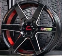 Jante INNERLINE.S1 (YA9929) 17X8.0 6X139.7 ET30 CB.106 (R) NOIR-W+PLATE