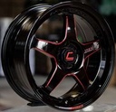 Jante TYPE-GV.2 (YA9994) 17X7.5 5X113 ET35 CB.73.1 NOIR-WR-XZR