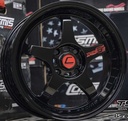 Jante TYPE-GV.2 (YA9994) 15X7.0 4X100 ET35 CB.67.1 NOIR PROFOND+(R)XZ